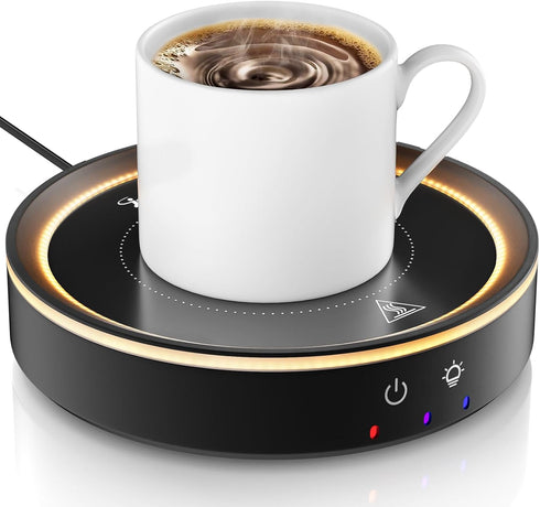 Trivoxia 36W Mug Warmer, 3 Temperature Settings, Auto Shut Off (2-12H), Max 176F,