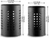 Berglander Kitchen Utensils Holder for Kitchen Counter 2 Pieces, Black Stainless Steel Cutlery Holder, Kitchen Essentials Farmhouse Style Home Kitchen Countertop Organizer