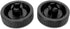 2PCS Black Upgraded Replacement Wheel for Hart 20V Stick Vacuum, Accessory for HPSV50B and HPSV50