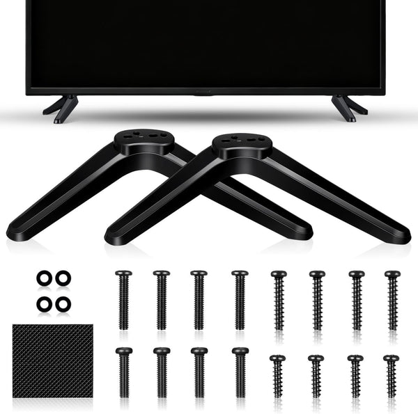 DOITOOL 2 Pcs TV Legs Base Stand Compatible for Roku TV 32 40