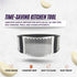 Set- Garlic Press Rocker Premium Garlic Crusher- Innovative & Fast Garlic mincer- Peeler and Scraper Included