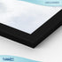 Icona Bay 5x7 Black Picture Frame - Sturdy Wood Composite Photo Frame, Table Top or Wall Mount, Exclusives Collection