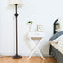 Table(1,White) Giantex Nightstand with Drawer X-Shaped Design Sofa Side Table for Living Room Bedroom Accent Furniture