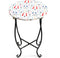 Taofwter Side Tables for Patio, 14" Indoor Outdoor Metal Side Table for Poolside