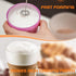 KIEUN Milk Frother for Coffee, Handheld Battery Operated Electric Milk Frother for Coffee, Latte, Hot Chocolate, Macha