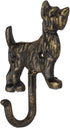 Wall Mounted Cast Iron Home Decor Hook with Unique Dog Design