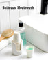 3 oz 5 Countertops (1 Pack, Original Ceramic Bathroom Cup Dispenser with PLA Paper Cups, Bathroom Essential Accessories