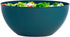 US Acrylic Vista 10-inch Bowls Set of 4, Durable Plastic Salad and Serving Bowls in Coastal Colors, 135 oz Capacity