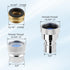 iFealClear Dishwasher Faucet Adapter, Faucet Adapter for Portable Washer, Portable Dishwasher Snap Aerator Adapter, 55/64-27 Female and 15/16-27 Male Thread for Kitchen/Bathroom/Rvs, Chrome-2 Pack