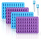 Gummy Molds Bear Candy Silicone - Mini Size Chocolate Gummy Molds with 2 Droppers, Nonstick Food Grade Silicone Pack of