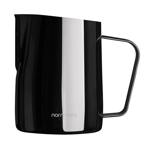 Normcore Milk Pitcher with Round Spout, Espresso Steaming Pitcher, Milk Frothing Jug, Cappuccino Latte Art Barista Cup,