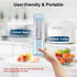 Portable Personal Blender for Fresh Juice, Shakes, and Smoothies - 16 Oz Mini Blender Cup with 6 Blades, USB