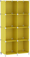 AWTATOS Cube Storage Organizer, 8 Cube Closet Organizers and Storage, DIY Stackable