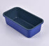Set of 2 Haze Blue Loaf Pans, Non-Stick Coating Royal Blue Carbon Steel, 9x5 Inch for Home Baking
