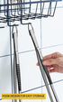 JETKONG 2 Pcs 12-Inch Food Tweezer Tongs, Stainless Steel Kitchen Cooking Tweezers