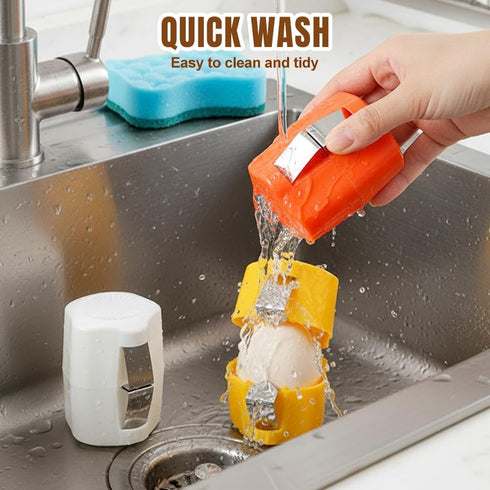 2026 (1, Egg Shell Opener, Upgraded Egg Shell Cutter, Handheld Egg Opener for Hard Boiled Egg, Egg Cracker Tool for Raw