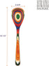 Totally Bamboo Baltique Marrakesh Collection 12-1/2" Wooden Cooking Spoon, Safe for Nonstick Cookware