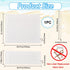21~16x8~21" 2pcs GORGECRAFT Directors Chair Replacement Canvas White Chair Cover Kit Replacement Canvas Seat and Back