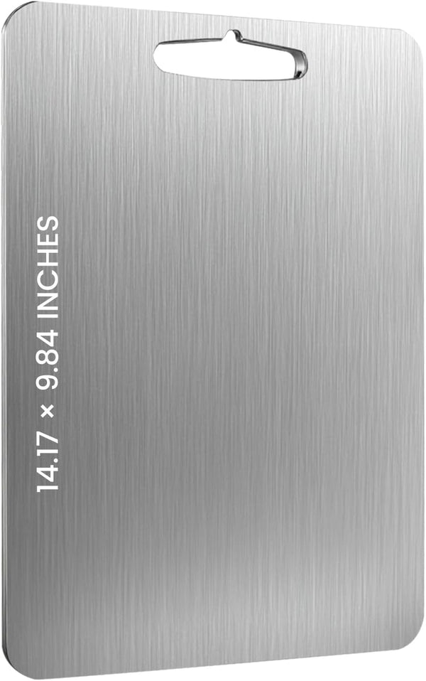 EBTULF Titanium Alloy Cutting Board Pure Titanium Cutting BoardDouble-Sided VersatilityThe 2025 New Model