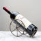 Countertop Wine Rack for Wine Storage, Red Bronze Metal Rack for Living Room, Dining Room, and Wine Cellar