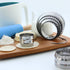 Fluted Cookie Cutters Set of 6 Pieces, Round Biscuit Cutters, Double Sided Stainless Steel
