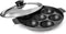 G & D Non Stick Appam Pan, 7 Pits Appam Maker with Stainless Steel Lid
