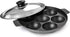 G & D Non Stick Appam Pan, 7 Pits Appam Maker with Stainless Steel Lid