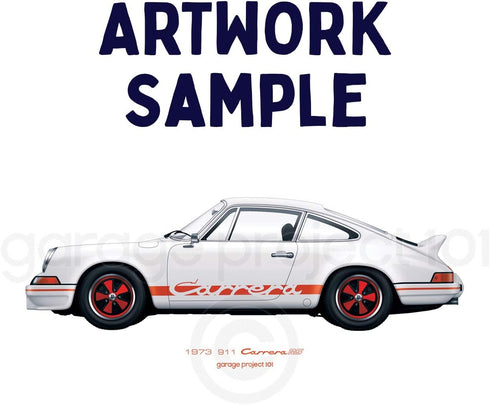 1973 911 Carrera RS Illustration Coffee Mug