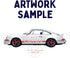 1973 911 Carrera RS Illustration Coffee Mug