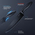 RAXCO 10-in-1 Knife Set - 5 Kitchen Knives and 5 Kitchen Gadgets, Perfect for Small Kitchen (Black)