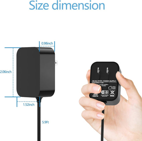 VHBW 26V Vacuum Cleaner Charger for Voweek VW-VC08 VW-VC07 iwoly C150 AC Power Cord Adapter for Greenote GSC50 GSC40,