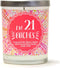 21st Birthday Gift for Her | Funny Scented Candle for Daughter, BFF, Sister - Tropical Fruit, Spice, Vanilla
