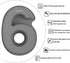 Silicone Number Cake Pan Large 3D Number Cake Mold Baking Forms Novel Cake Tins DIY Baking Mold for 6/60/9/90th Birthday Wedding Anniversary 10 inch Number of 6&0