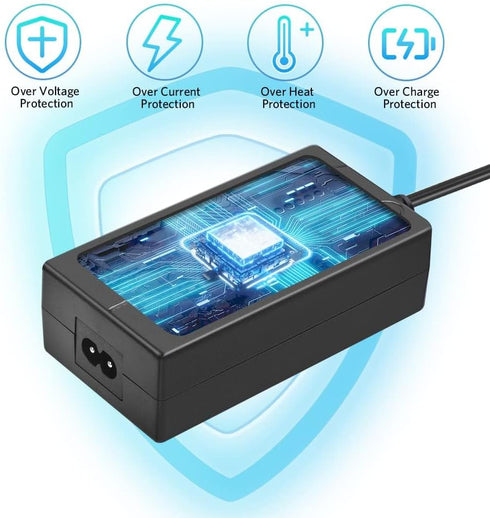 Sopito Universal Power Recliner Power Supply, Magnetic Ring 2-Pin AC/DC Adapter 100-240V for Electric Couch/Lift Chair