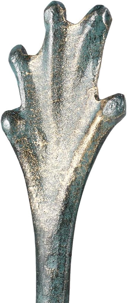 Tooarts Frog Design Cast Iron Paper Towel Stand - Antique Style Organizer
