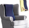 HAVARGO 2-in-1 Neck Pillow Lumbar Support Pillow for Recliner Couch& Glider Chair