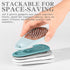 Kitchen Gadgets Set, 5 Pieces, Stackable Cooking Tools for Small Kitchen, Dishwasher Safe, Blue