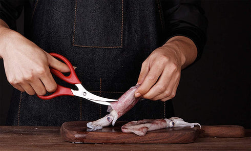 Criativo live 8 7 pieces Professional and durable Seafood scissors crab cracker stainless steel seafood scissors