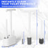 3 1 SetExtended Set,Bathroom in Toilet Brush and Plunger Handle Plunger,Heavy Duty Toilet Bowl Brush and Holder Hidden