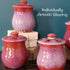 Vented Garlic Keeper - Premium Stoneware Storage for Garlic