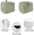 Sage Green Toaster Cover - 4 Slice, Farmhouse Decor, Polyester Dust Protection with Loop for Bread Machine