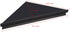 evron 1 Pack) Wall Mount Corner Shelf,Easy to Install Metal Front Floating Corner Shelves with Self-Adhesive Tapes