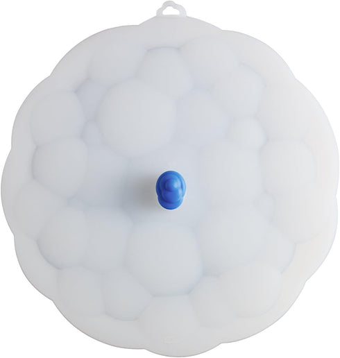 Chef'n Cloud Cover Silicone Universal Lid, 11 Inch, Frost/Pacific for Pots