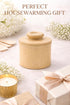 4" 90ml/3oz Verona Marble Butter Keeper - French Butter Crock with Lid - Freezer Safe Stone Butter Dish - Capacity