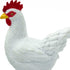 2.25" 3+ Safari Ltd. White Leghorn Chicken Figurine - Lifelike Model Figure - Educational Toy for Boys, Girls, and Kids