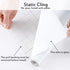 Blackout Window Films: 100% Light Blocking Window Cover for Bedroom, Opaque Static Cling Privacy Film, 78.7"x17.7"