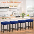 Levoberg Counter Counter Set 2 Bar Stool Cover Rectangle Stretch Height Barstool Slipcovers Rectangular Vanity Stool