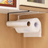 ORAPICH Usmascot Paper Towel Holder Dispenser Under Cabinet Paper Roll Holders (NO Drilling) for Kitchen Bathroom