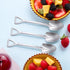 Smilesunus 10 Pcs Mini Shovel Spoons, Stainless Steel Dessert Spoons for Ice Cream and Yogurt