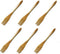 JapanBargain 4105x6, Small Bamboo Wood Forks for Appetizer Snack Fruit Dessert Kids Reusable Dishwasher Safe, Set of 6, 5.75-inch by JapanBargain